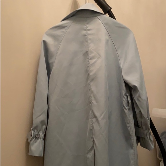 ice blue brand new trench coat - Picture 5 of 6